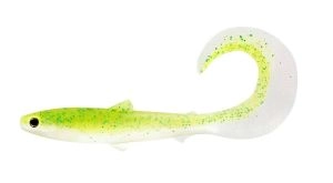 Nástraha BullTeez Curltail 8cm 3g Sparkling Chartreuse